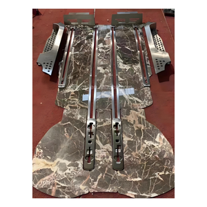 2025 personalizzabili in marmo impermeabile in legno tappetini interni parti del sedile per MINIBUS di lusso VIP auto e furgoni - Product Image 5