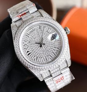 Diamond <b>Watch</b> Designer <b>Watches</b> <b>Mens</b> Automatic Mechanical Movement <b>Men</b> <b>Bracelet</b> Sapphire Stainless Steel 41mm Wristwatch - Product Image 2