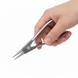 Pince à ouvrir les anneaux en acier inoxydable professionnelle pour bijoux de piercing corporel - Product Image 5
