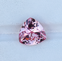 Zafiro AAA Padparadscha: Piedra preciosa facetada de corte trillón, 11X11X6mm 5,76 Cts Lab Sapphire Corindón Piedra preciosa
