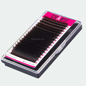 Emballage de cils marron d'aspect naturel de qualité supérieure vente en gros de cils de vison extension de las fournitures bac à papier écologique OEM - Product Image 5