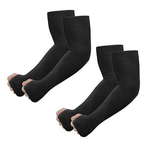 ปลอกแขนป้องกันแสงแดดยูวีมีรูนิ้วหัวแม่มือสำหรับผู้ชายผู้หญิงวัยรุ่นแขนระบายความร้อนเพื่อปกปิดรอยสักถุงเท้ายาวระดับกลาง - Product Image 3