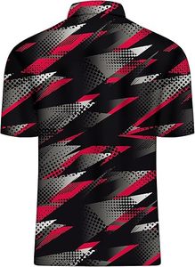 เสื้อโปโลผู้ชายแบบถักลายสีพื้นระบายอากาศได้สำหรับธุรกิจสันทนาการสำหรับกีฬาสไตล์เดียว - Product Image 2