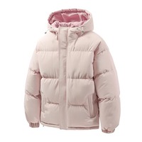 Automne/hiver coton manteau vestes vers le bas coton rembourré épaissi à capuche doudoune pour hommes et femmes décontracté coupe ample vêtements d'extérieur