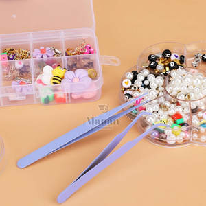 เครื่องมือเสริมความงามระดับมืออาชีพ แหนบต่อขนตาสแตนเลสคุณภาพสูง ความแม่นยำสูง ใช้งานได้หลากหลาย ทนทาน ปลายเรียบ - Product Image 2