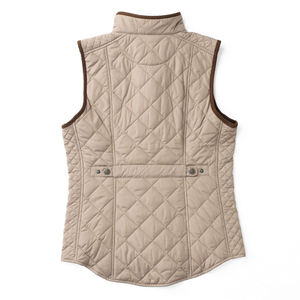 Women's Elegant Softshell Riding Vest Dirt-Repellent with Stretch <b>Fleece</b> Back and High Collar Horse Riding Wear - Product Image 2