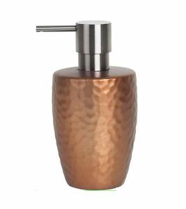 Dispensador de Jabón de Espuma de Cobre Martillado de Lujo, Impermeable, Personalizable, Hecho a Mano, de Alta Calidad, de Alta Demanda y en Tendencia para Baño - Product Image 1