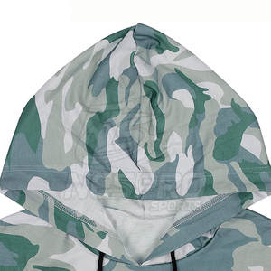 Diseño personalizado invierno mujer Crop Top sudaderas con capucha Color sólido frente Logo 100% algodón transpirable Anti-Pilling uso al aire libre - Product Image 3