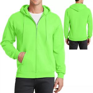 Sudadera con capucha de lana de algodón 100% para hombre personalizada de alta calidad OEM fabricante bajo MOQ Etiqueta Privada para invierno - Product Image 1