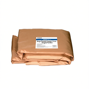 Amicasa OREGON - Cubierta para Gazebo de Poliéster Beige de 3x3 Metros, Pérgola, Pabellón - Product Image 2