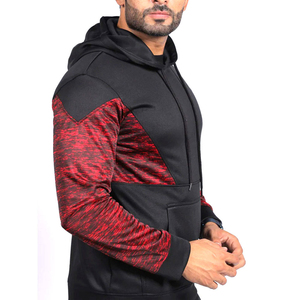 <b>Hot</b> Selling Black And <b>Red</b> Color In Reasonable Price Training Jogging Wear Comfortable Best Soft Fabric Men Tracksuits - Product Image 2
