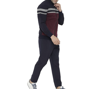 Diseña tu propio conjunto de chándal para hombre, conjunto de dos piezas, venta al por mayor, chándal en blanco para venta en línea - Product Image 3