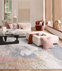 Offre Spéciale chambre à coucher tapis décoratif rose bleu tapis et moquettes tapis de salon