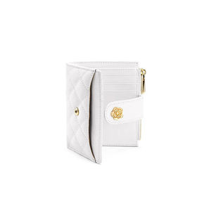 Pochette en cuir de vachette au prix de gros Concevez votre propre pochette en cuir de vachette pour femmes portefeuilles courts - Product Image 5