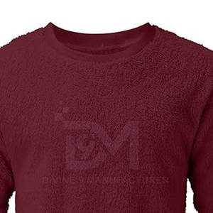 Sweats en molleton Sherpa pour hommes de haute qualité 100% coton solide hiver personnalisé meilleure vente - Product Image 5