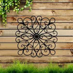 Atractivo Metal pared arte suministros hierro pared decoración estilo moderno para el hogar sala de estar decoración Multi tamaño pared artes - Product Image 3