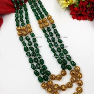 Listo para enviar En stock Envío rápido Moda Cuentas de resina Collar largo Bohemia mujeres collar de cuentas de colores - Product Image 3