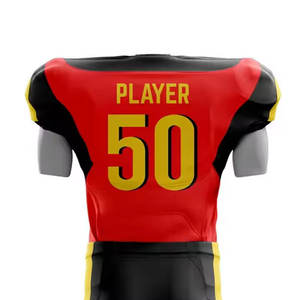 Uniformes de fútbol americano de alta calidad con logotipo personalizado Transpirable Conjuntos de estilo alto hechos en Pakistán para la venta en línea - Product Image 6