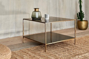 <b>Side</b> Coffee <b>Table</b> Antique Brass Hotel Restaurant Stool Modern Metal Stool <b>High</b> Quality Commercial Buyers Hot Selling Best 2044 - Product Image 4