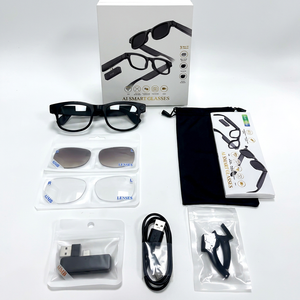 Lunettes intelligentes Gamegaga G1 MAX avec caméra anti-tremblement 8MP 1080P et étui de charge - Product Image 6