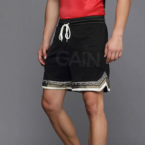 Pantalones Cortos Deportivos Personalizados con Logotipo para Hombre, Pantalones Cortos de Malla Lisos al por Mayor, Pantalones Cortos de Malla para Hombre en Venta 2025 en Existencia - Product Image 6