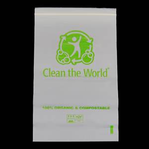 Bolsas con cremallera resellables compostables certificadas 100% ecológicas biodegradables PLA/almidón de maíz/CPE/EVA bolsa Ziplock esmerilada - Product Image 3