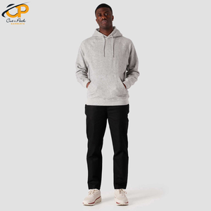 Nouveau sweat à capuche surdimensionné en polaire éponge française de mode d'hiver pour hommes femmes avec impression numérique conception de larmes lourdes - Product Image 5