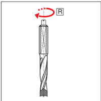 Brocas para Madera Metal Word / OEM P050M1055L Hechas en Italia