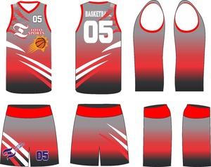 ชุดบาสเก็ตบอลจากโรงงาน OEM ระบายอากาศได้ดี ไม่เป็นขุย เสื้อทีม - Product Image 3