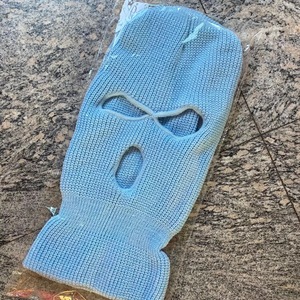 Cagoule d'hiver en tricot pour hommes et femmes, masque de ski, casquette, logo à 3 trous, broderie pour le sport et la pêche - Product Image 6