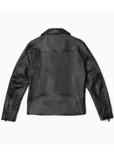 Chaqueta de Cuero Entallada, Chaqueta de Invierno, Piel de Oveja y Vacuno Genuina, Talla Grande, Logotipo Personalizado, Chaqueta de Cuero de Primera Calidad para Hombre - Product Image 6