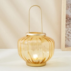 Pot en verre Bougeoir en métal Pot de bougie en verre de haute qualité Élégant Autres bougeoirs Lanternes et pour la décoration intérieure - Product Image 1