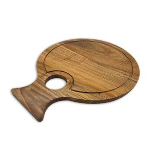 Planches à découper en bois artisanales fabriquées à partir de bois dur de provenance durable, qualité durable pour une utilisation longue durée, vente en vogue - Product Image 4