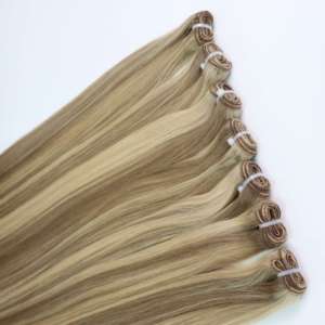 Extensions de cheveux humains double trame, qualité supérieure, lisses et soyeuses, fabrication à la machine, ODM OEM, cheveux du Vietnam - Product Image 4