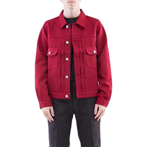 Chaqueta de trabajo de sarga de moda Premium, ropa de trabajo informal de estilo único y cómoda pesada para trabajadores mecánicos y hombres de la construcción - Product Image 3