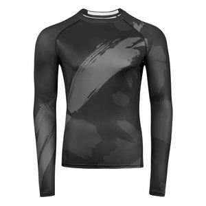 Services OEM Rashguard personnalisé à manches courtes à séchage rapide Mma Bjj Rash Guard de compression Mma Boxe Rashguard d'entraînement 2025 - Product Image 1