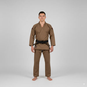 Kimono de Jiu-Jitsu pour hommes, kimono de Jiu-Jitsu classique en coton, uniforme confortable pour l'entraînement et la pratique, en gros - Product Image 4