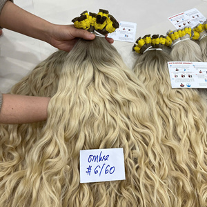 Extensiones de Cabello Humano Ruso Ondulado de Color, Más Vendidas en 2026, Cutícula Alineada, Sin Caída, Sin Enredos, Disponibles para Envío Directo - Product Image 2