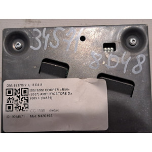 UNIDAD DE CONTROL DEL AMPLIFICADOR MINI Cooper 2ª Serie 9217877 N47C16A diésel 1598 (06>13) - Product Image 4