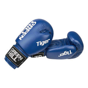 Guantes de Boxeo de Cuero TIGER Aprobados por la IBA, Tamaños 10oz y 12oz, Equipo de MMA para Compras y Entrenamiento - Product Image 4