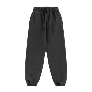 Custom Logo Men's Basic Jogger Sweatpants - Comfortable, Casual, <b>Elastic</b> <b>Waistband</b> & Drawstring Perfect for Everyday Wear - Product Image 1