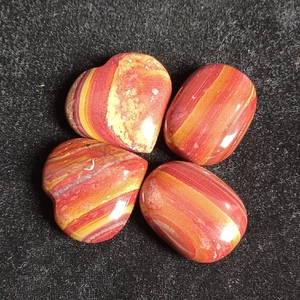 คริสตัลรูปหัวใจแจสเพอร์มอคคาแบบอเมริกันแกะสลักอย่างสง่างามหยกเรกิบำบัดแบบฮวงจุ้ยของขวัญทางธุรกิจ - Product Image 5