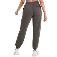 Pantalon de jogging élégant pour femmes, hiver, doux, extensible, 100% coton, streetwear, taille haute, parfait pour tous les jours, jogging léger - Product Image 5