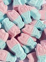 Op maat gemaakte groothandel zure Zweedse snoepjes, gelatinevrij, diverse fruit smaken, OEM ODM fabriek, bulk levering, Halal snoep