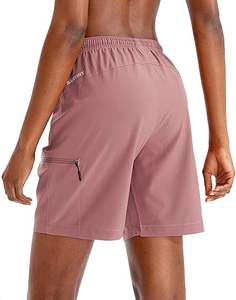 Personalizar Cargo Shorts Mujeres Multi Bolsillos Moda Trabajo Street Wear Algodón Verano Gimnasio Salida pantalones cortos para mujeres - Product Image 6