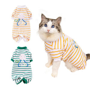 Monos de Algodón con Estampado de Dibujos Animados para Mascotas, Ropa Suave y Cómoda para Perros y Gatos, OEM ODM Disponible - Product Image 3