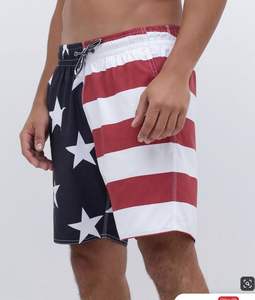 2026 Men's Luxury Casual <b>Beach</b> Shorts Best Selling Boardshorts Mid Elastic Custom Summer Sport Breathable Waterproof Solid OEM - Product Image 6