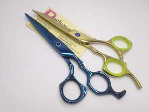 Venta caliente profesional Plasma Coated Hair Cutting Scissor Acero inoxidable Sustainable Hair Styling Barber Salon Hair Scissor - Product Image 3