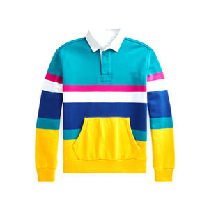 Camisetas personalizadas, Polo personalizado, camiseta de rugby de algodón de manga larga, gran oferta, ropa de equipo, camiseta de Rugby personalizada, uniformes de Rugby - Product Image 5