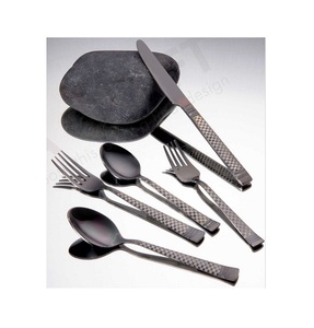 Juego de cubiertos pulidos naturales Juego de cubiertos de metal de grado alimenticio de último diseño - Product Image 2